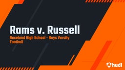 Raceland football highlights Rams v. Russell 