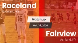 Matchup: Raceland vs. Fairview  2020