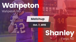 Matchup: Wahpeton vs. Shanley  2016