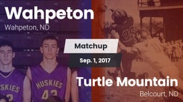 Matchup: Wahpeton vs. Turtle Mountain  2017