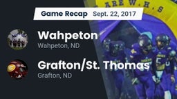Recap: Wahpeton  vs. Grafton/St. Thomas   2017