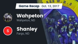 Recap: Wahpeton  vs. Shanley  2017