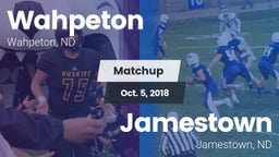Matchup: Wahpeton vs. Jamestown  2018