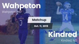 Matchup: Wahpeton vs. Kindred  2019