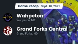 Recap: Wahpeton  vs. Grand Forks Central  2021