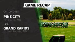 Recap: Pine City  vs. Grand Rapids  2015