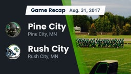 Recap: Pine City  vs. Rush City  2017