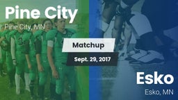 Matchup: Pine City vs. Esko  2017