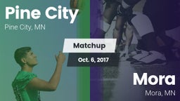 Matchup: Pine City vs. Mora  2017