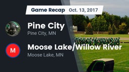 Recap: Pine City  vs. Moose Lake/Willow River  2017