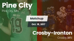 Matchup: Pine City vs. Crosby-Ironton  2017