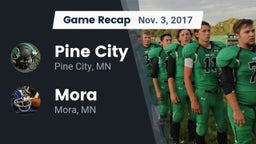 Recap: Pine City  vs. Mora  2017