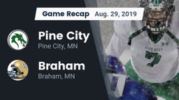 Recap: Pine City  vs. Braham  2019