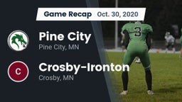 Recap: Pine City  vs. Crosby-Ironton  2020
