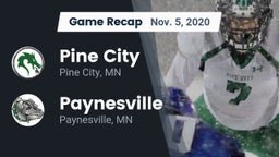 Recap: Pine City  vs. Paynesville  2020
