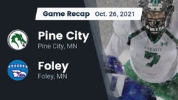 Recap: Pine City  vs. Foley  2021