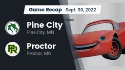 Recap: Pine City  vs. Proctor  2022