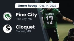 Recap: Pine City  vs. Cloquet  2022