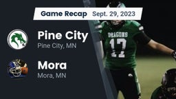 Recap: Pine City  vs. Mora  2023