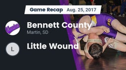 Recap: Bennett County  vs. Little Wound  2017