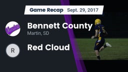 Recap: Bennett County  vs. Red Cloud 2017