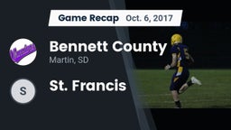 Recap: Bennett County  vs. St. Francis 2017