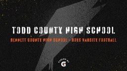 Bennett County football highlights Todd County High School