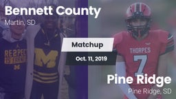 Matchup: Bennett County vs. Pine Ridge  2019