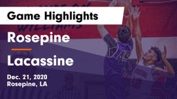 Rosepine  vs Lacassine  Game Highlights - Dec. 21, 2020