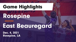 Rosepine  vs East Beauregard  Game Highlights - Dec. 4, 2021