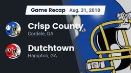 Recap: Crisp County  vs. Dutchtown  2018