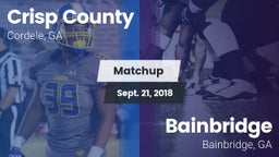 Matchup: Crisp County vs. Bainbridge  2018