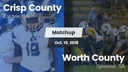 Matchup: Crisp County vs. Worth County  2018