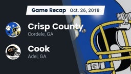 Recap: Crisp County  vs. Cook  2018