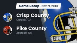 Recap: Crisp County  vs. Pike County  2018