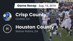 Recap: Crisp County  vs. Houston County  2019