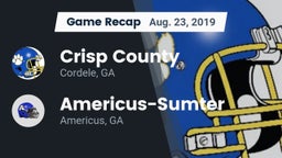 Recap: Crisp County  vs. Americus-Sumter  2019