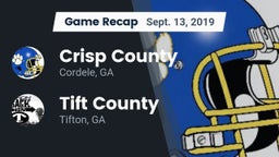 Recap: Crisp County  vs. Tift County  2019