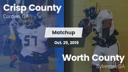 Matchup: Crisp County vs. Worth County  2019