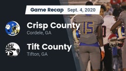 Recap: Crisp County  vs. Tift County  2020