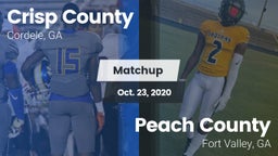 Matchup: Crisp County vs. Peach County  2020
