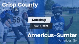 Matchup: Crisp County vs. Americus-Sumter  2020
