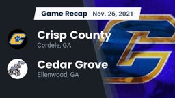 Recap: Crisp County  vs. Cedar Grove  2021
