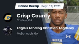 Recap: Crisp County  vs. Eagle's Landing Christian Academy  2021