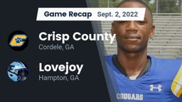 Recap: Crisp County  vs. Lovejoy  2022