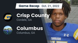 Recap: Crisp County  vs. Columbus  2022