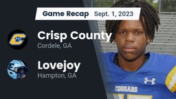 Recap: Crisp County  vs. Lovejoy  2023