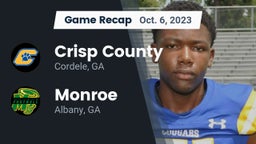 Recap: Crisp County  vs. Monroe  2023