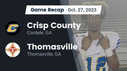 Recap: Crisp County  vs. Thomasville  2023