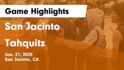 San Jacinto  vs Tahquitz  Game Highlights - Jan. 21, 2020
